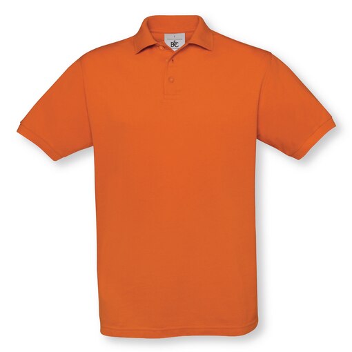 Tričko Polo s krátkym rukávom oranžové veľ. L